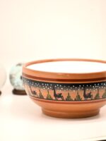 Set of 3 Peruvian Hand-Painted Ceramic Bowls - Night Model - Image 2