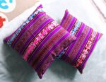 Peruvian Flair in Alsace: Handcrafted Peruvian-Inspired Cushion Cover- 45x45 cm - Chincheros Fabric