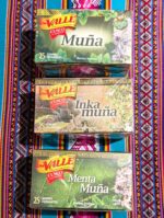 Peruvian Herbal Infusions - Muña Variety | Del Valle | 25 Tea Bags | Organic & Digestive Support