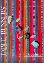 100x40cm - Handwoven Peruvian Table Runner PECES Design Vibrant Ethical Home Decor Customizable Artisan Textile from the Andes - Image 10