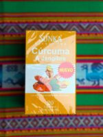 Turmeric & Ginger Herbal Tea – 20 Bags | Anti-inflammatory, Digestive & Immune Support | 100% Natural from Peru | Vegan & Caffeine-Free