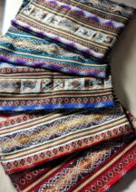 Peruvian Artisan Fabric “JULIACA” | Authentic Aguayo from Puno – Handwoven Altiplano Textile by the Meter, Customizable & Fair Trade