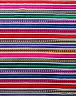 Peruvian Andean Fabric JAUJA | Colorful Striped Aguayo by the Meter – Authentic Inca Textile, Customizable & Fair Trade - Image 9