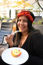 Red & Orange Handwoven Headband – Andean Aura Collection - Image 3