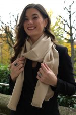Beige Camel Baby Alpaca Scarf – Effortless Softness and Natural Everyday Elegance - Image 5