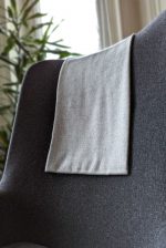 Silver Grey Baby Alpaca Throw – Ultra-Soft Minimalist Luxury in Pure Peruvian Fiber - Image 5