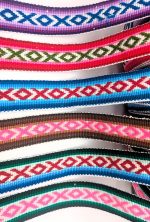 Full Colors wool Ribbon – 3.5 cm | Andes Spirit Collection– Geometric Andean Motifs – Sold by the Meter - Image 2