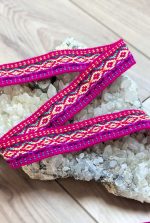 2.5 cm Andean Heritage Ribbon – Handwoven Soul | Full Colors Wool Ribbon Collection – Sold by the Meter - Image 8