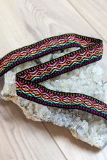 2.5 cm Andean Heritage Ribbon – Handwoven Soul | Full Colors Wool Ribbon Collection – Sold by the Meter - Image 10
