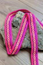 2.5 cm Andean Heritage Ribbon – Handwoven Soul | Full Colors Wool Ribbon Collection – Sold by the Meter - Image 11