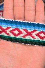 Full Colors wool Ribbon – 3.5 cm | Andes Spirit Collection– Geometric Andean Motifs – Sold by the Meter - Image 4