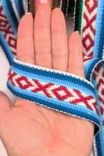 Full Colors wool Ribbon – 3.5 cm | Andes Spirit Collection– Geometric Andean Motifs – Sold by the Meter - Image 3