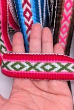 Full Colors wool Ribbon – 3.5 cm | Andes Spirit Collection– Geometric Andean Motifs – Sold by the Meter - Image 7