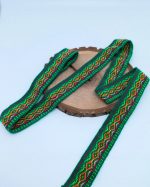 2.5 cm Andean Heritage Ribbon – Handwoven Soul | Full Colors Wool Ribbon Collection – Sold by the Meter - Image 7