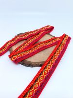 2.5 cm Andean Heritage Ribbon – Handwoven Soul | Full Colors Wool Ribbon Collection – Sold by the Meter - Image 4
