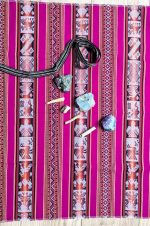 Chinchero Earth Brown Mestana – Andean Ritual Cloth (Mestana • Missa • Mesa Andina) – 60 × 70 cm - Image 5